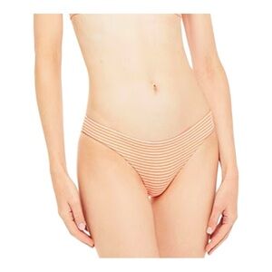 Seafolly Go Overboard Hipster in Melon Stripe NWT